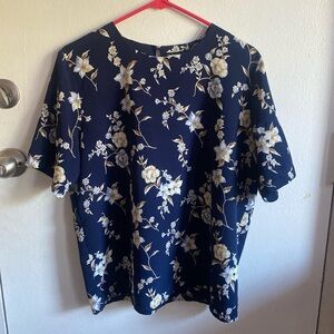 Notations floral tshirt